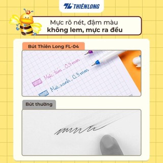 Bút Lông Kim 0.3mm BeeBee Thiên Long TP-FL04/BEE (Mực Tím)