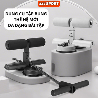 Dụng cụ tập cơ bụng nâng cấp gym yoga tại nhà đa năng đế hút chân không trụ chữ T eo thon bụng gọn