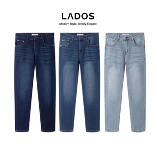 Quần jean dài ống đứng Nam LADOS-4188 chất jean cao cấp co giãn, không bai nhão, phòng cách trẻ trung