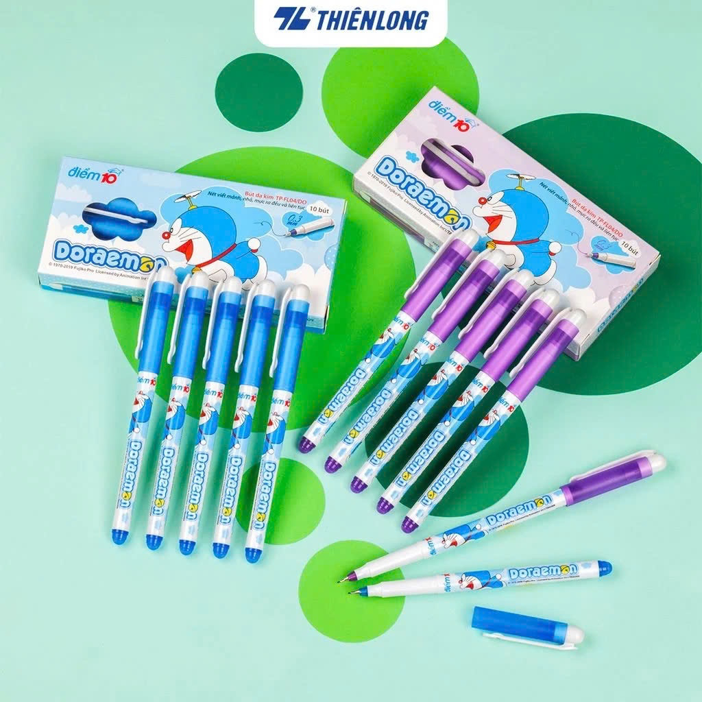Bút Lông Kim 0.3mm Thiên Long Doraemon TP-FL04/DO