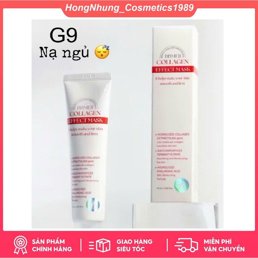 Nạ Ngủ Collagen Bbmeii - 70ml
