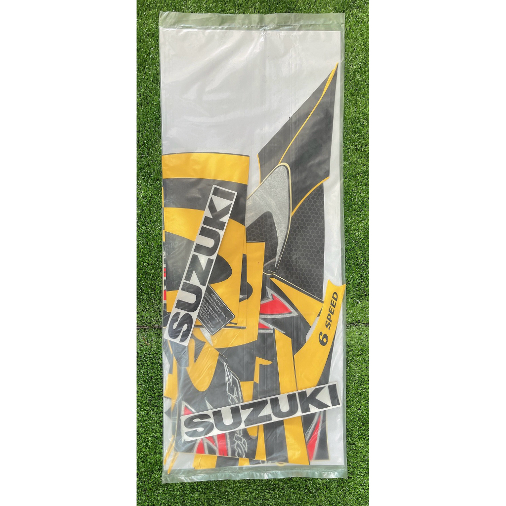 Tem Satria  2000 vàng đen