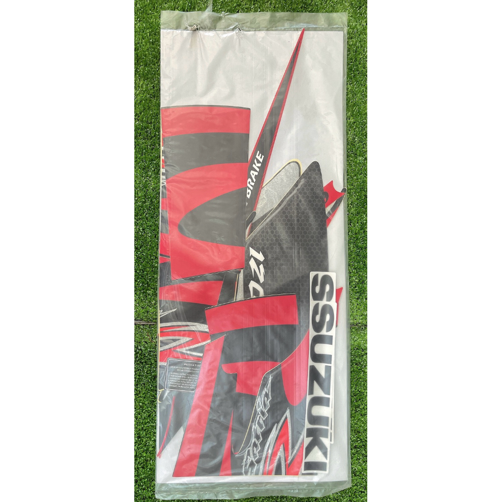 Tem Satria 2000 đỏ đen