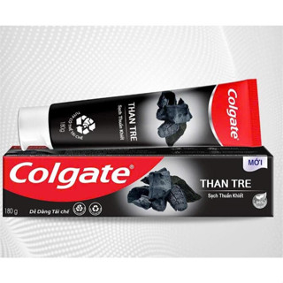 Kem Đánh Răng Colgate Than Tre Thiên Nhiên  - Khử Mùi Diệt Khuẩn Hiệu Quả 180g