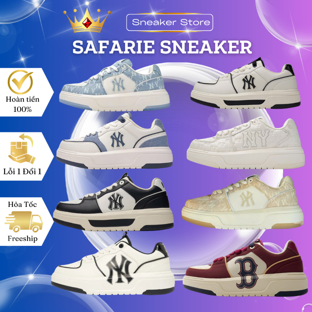 Giày nam nữ đế cao 5cm, phối màu đẹp bản chuẩn Full Box