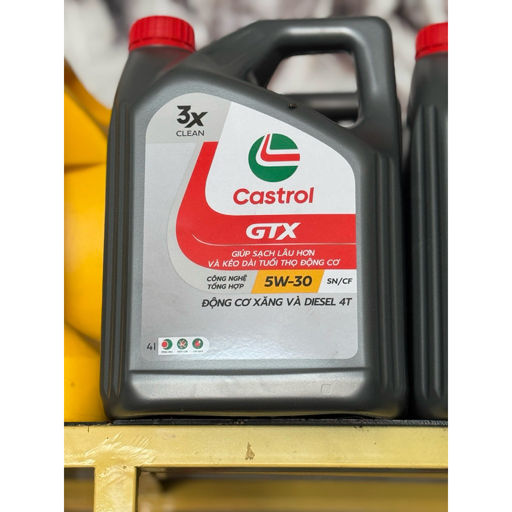 Castrol GTX 5w30 mẫu mới