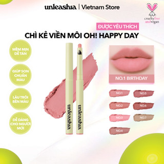 Chì kẻ viền môi UNLEASHIA Oh! Happy Day Lip Pencil 0.8g