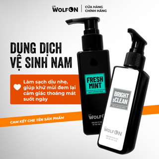 Dung Dịch Vệ Sinh Nam Giới LYD Wolf ON Hương Thơm Nam Tính Làm Sạch Dịu Nhẹ, Giúp Khử Mùi 150ml