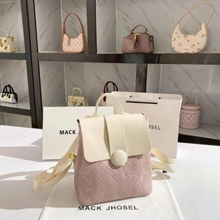 Balo nữ thời trang da bò cao cấp thương hiệu MACK JROSE 2025