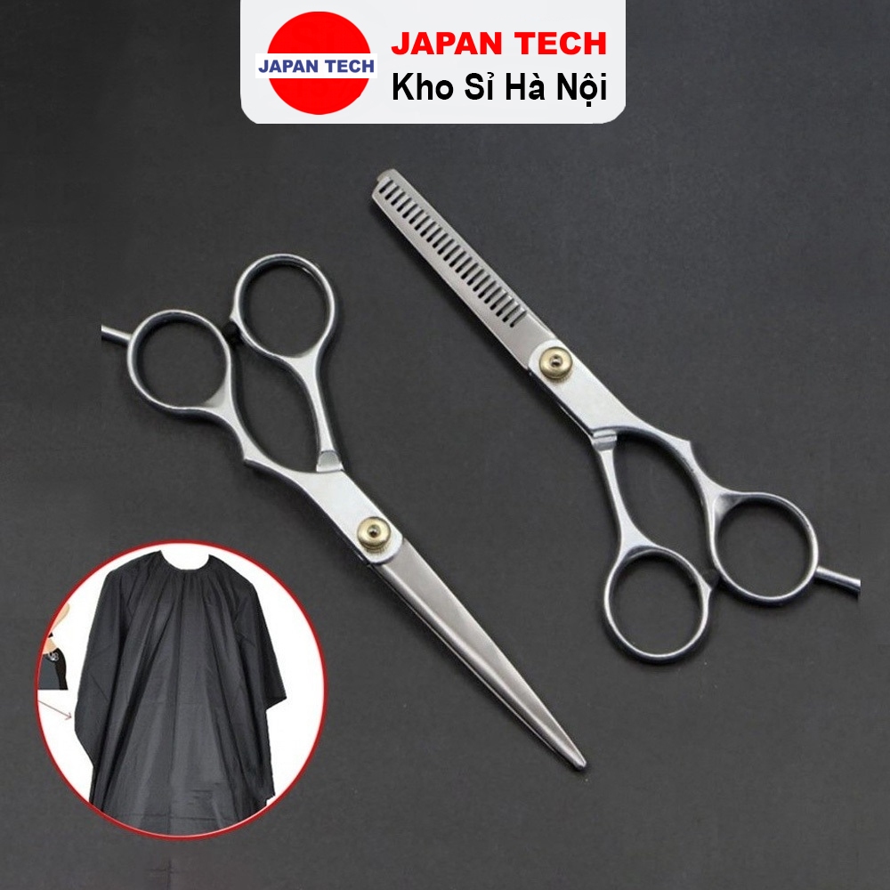 Kéo Cắt Tóc - Kéo Tỉa Tóc Răng Cưa - Mẫu Tóc Nam Nữ Gia Đình - Kéo Thép Siêu Bền Hớt Tóc Cho Bé