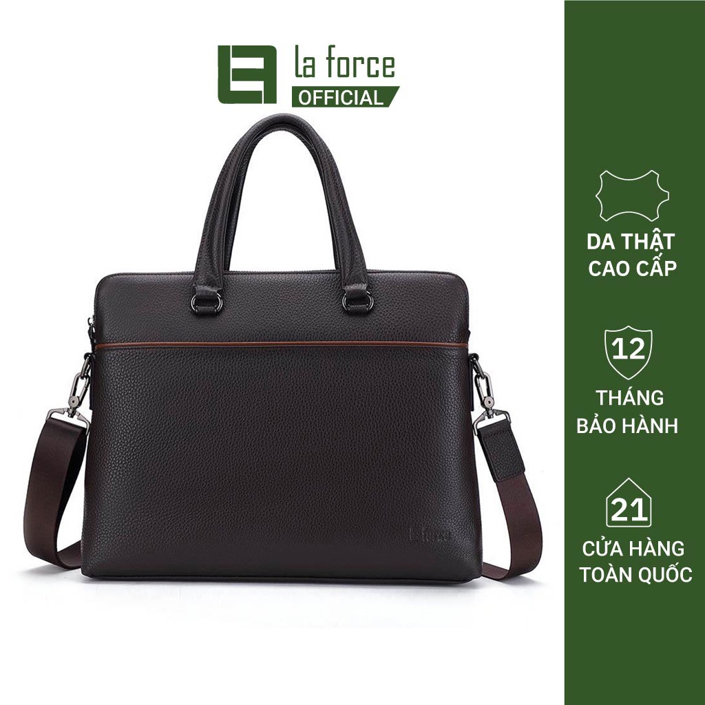 Túi da nam LAFORCE cao cấp hàng hiệu TLA919182275-N