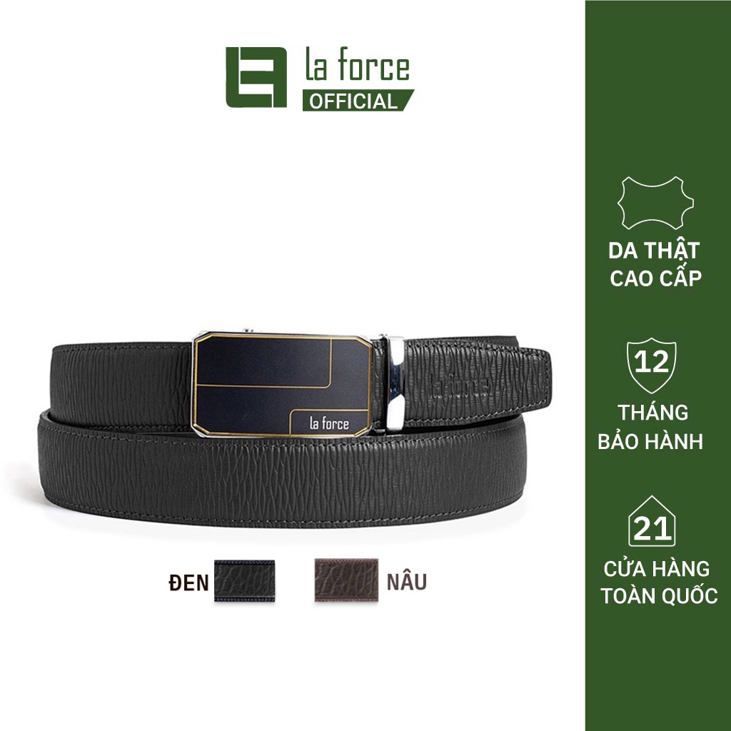 Thắt lưng nam LAFORCE thời trang D01-1163-10B