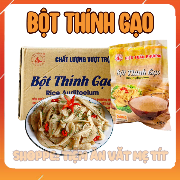 SỈ: 1 thùng 20 gói 150gr bột thính gạo