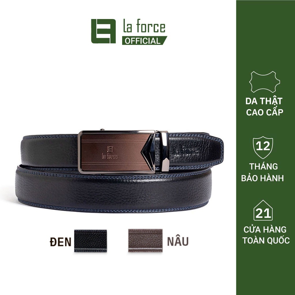 Thắt lưng nam LAFORCE da thật  D590-1419-1D