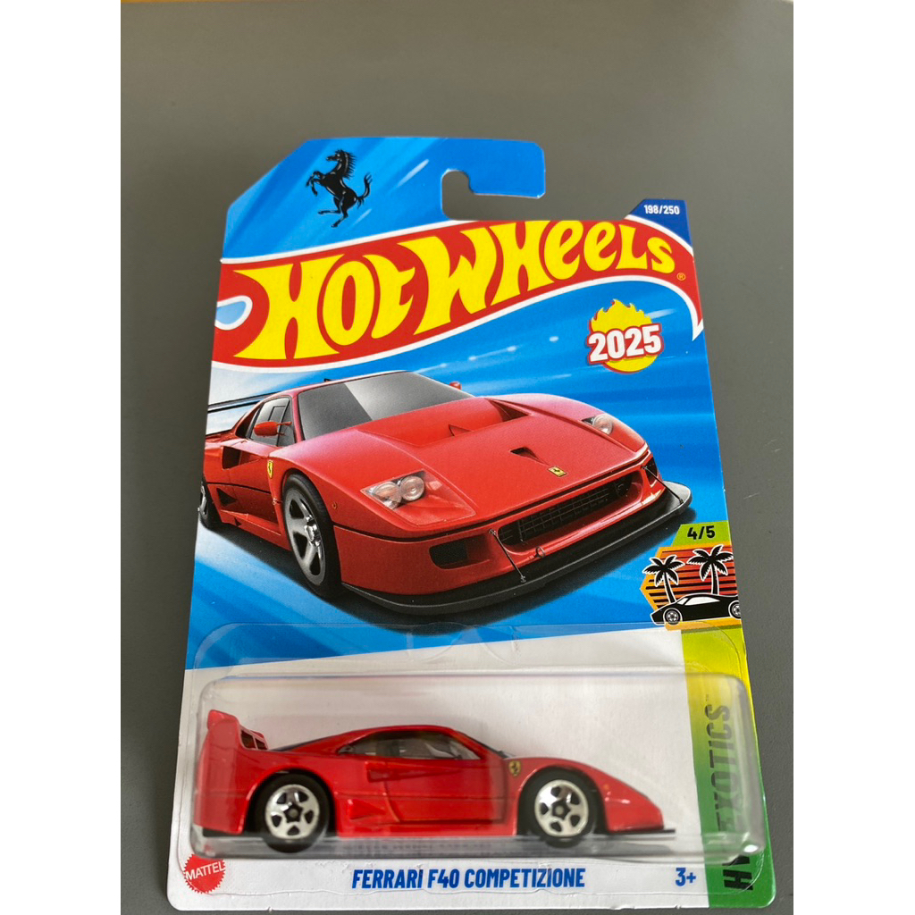 Xe Mô Hình Hot Wheels 1/64 Seen Diecast - Ferrari F40 Competizione
