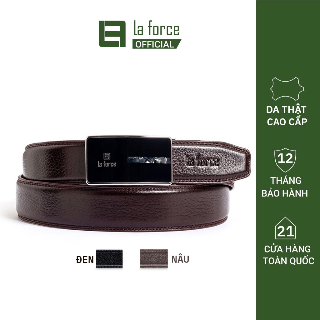 Thắt lưng nam LAFORCE da bò thật D01-1250B