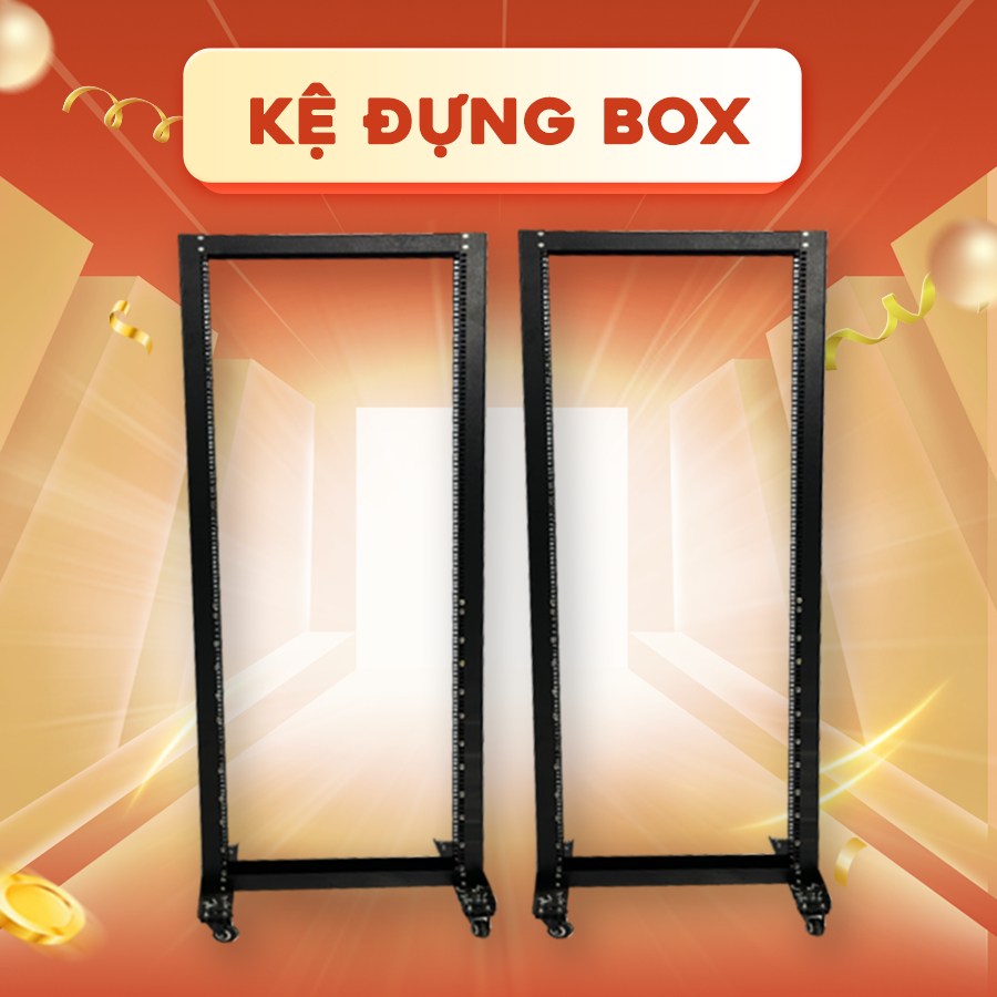 Kệ Đựng Box Phone Farm – Có Bánh Xe Di Chuyển
