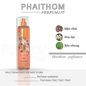🌟 𝐏𝐇𝐀𝐈𝐓𝐇𝐎𝐌 🌟 Xịt thơm toàn thân Body Mist FALL IN BLOOM 🌟