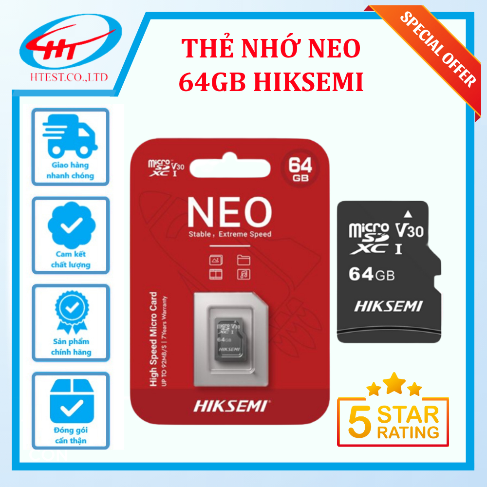 THẺ NHỚ 64GB HIKVISION