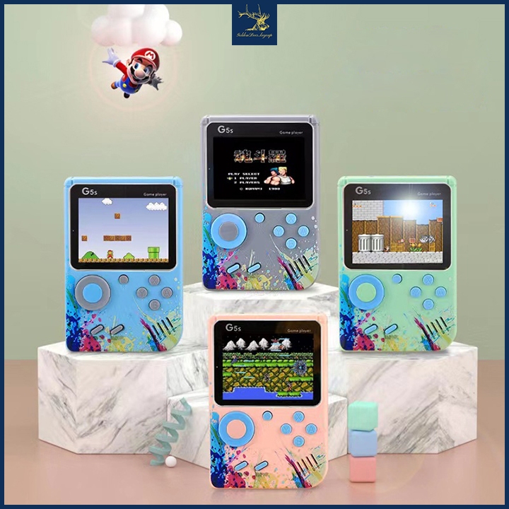 Máy Chơi Game Cầm Tay 500 Trò Chơi G5, Có Tay Cầm 2 Người, Kết Nối Tivi Âm Thanh Hình Ảnh Rõ Nét