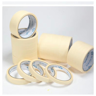 Băng dính giấy 2cm .4f8 chuyên dán chữ , cuốn hàng