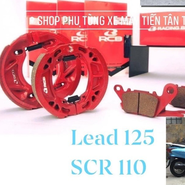 bố thắng má phanh Rcb chính hãng click125 ab125 lead SCR dylan @ -dochoixemaynhapkhauphukienxemaydo