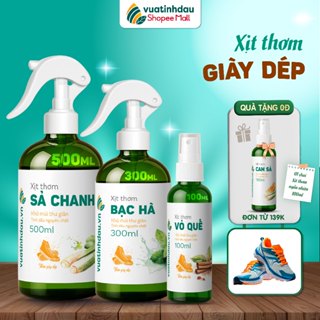 Bình Xịt Khử Mùi Hôi Giày Dép VUATINHDAU 100ml/300ml/500ml Xịt Thơm Giày Sneaker, Khử Mùi Hôi Chân