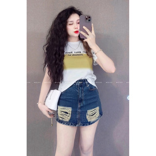 [ COTTON PHOM VỪA 40kg - 60kg ] Áo thun cotton Thái nữ PHOM VỪA ( CT : Ny IG )