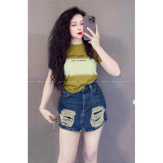 [ COTTON PHOM VỪA 40kg - 60kg ] Áo thun cotton Thái nữ PHOM VỪA ( CT : Ny IG )
