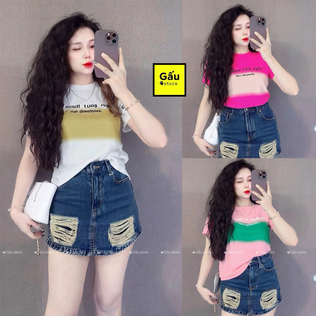 [ COTTON PHOM VỪA 40kg - 60kg ] Áo thun cotton Thái nữ PHOM VỪA ( CT : Ny IG )