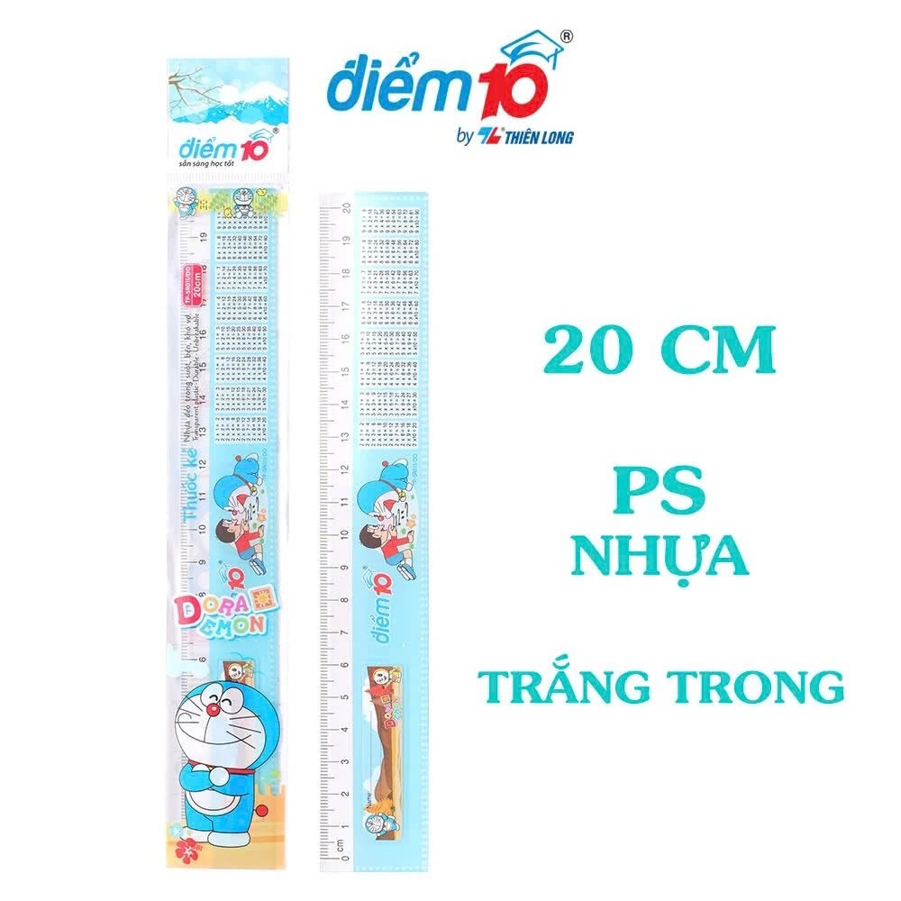 Thước Thẳng 20cm Thiên Long Doraemon SR-011/DO
