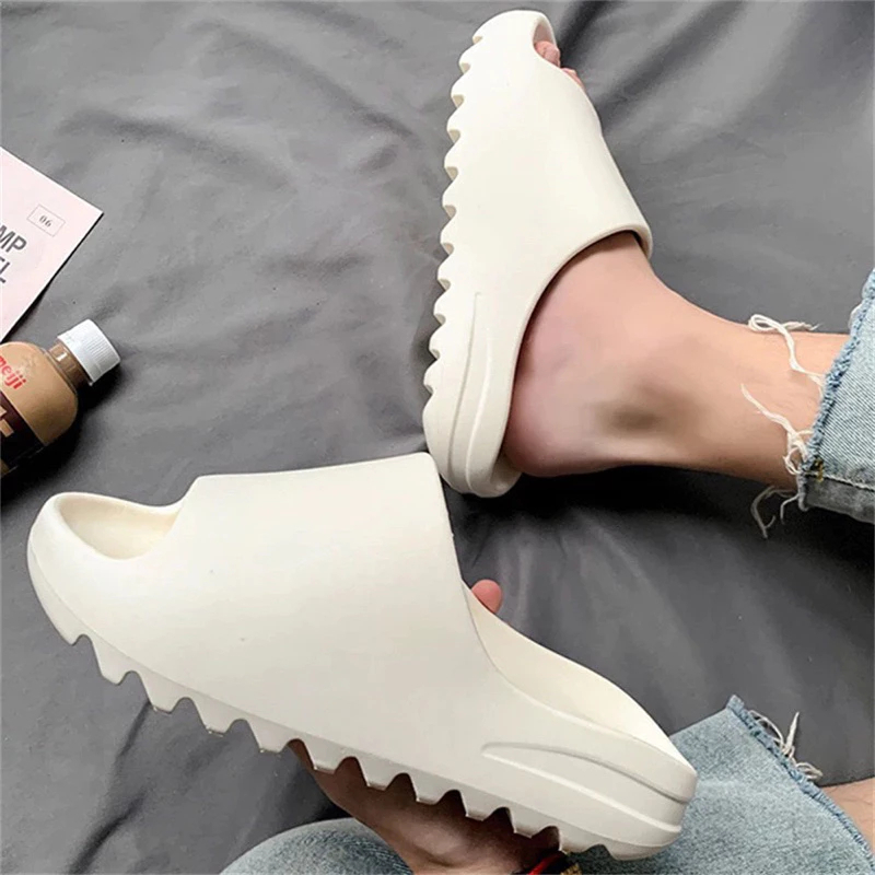 Dép bánh mì nữ vân nhám đế răng cưa cao 4cm chống trơn trượt chất lượng eva cao cấp hot trend mùa hè đi chơi đi biển