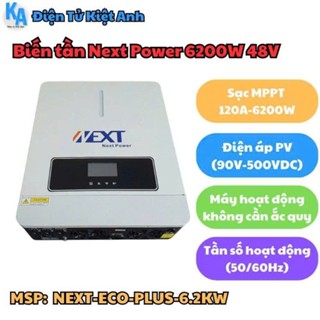 Biến tần Next Power 6200W 48V - NEXT-ECO-PLUS-6.2KW