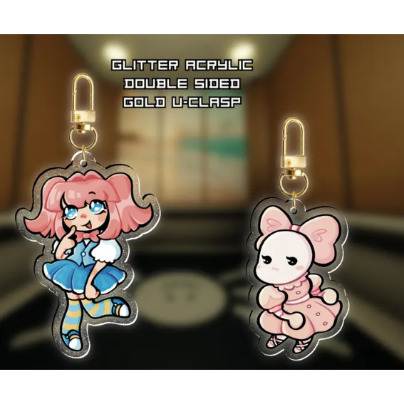 REGRETEVATOR WAVE 1 KEYCHAINS | Folly, Melanie, Stat, Mozelle, Mach, Dr. Retro, Split, Bive