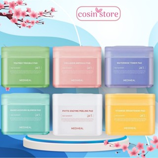  Toner Pad Mediheal 100 Miếng Dưỡng Da Chuyên Sâu Cấp Ẩm Phục Hồi nhiều màu Lumota 