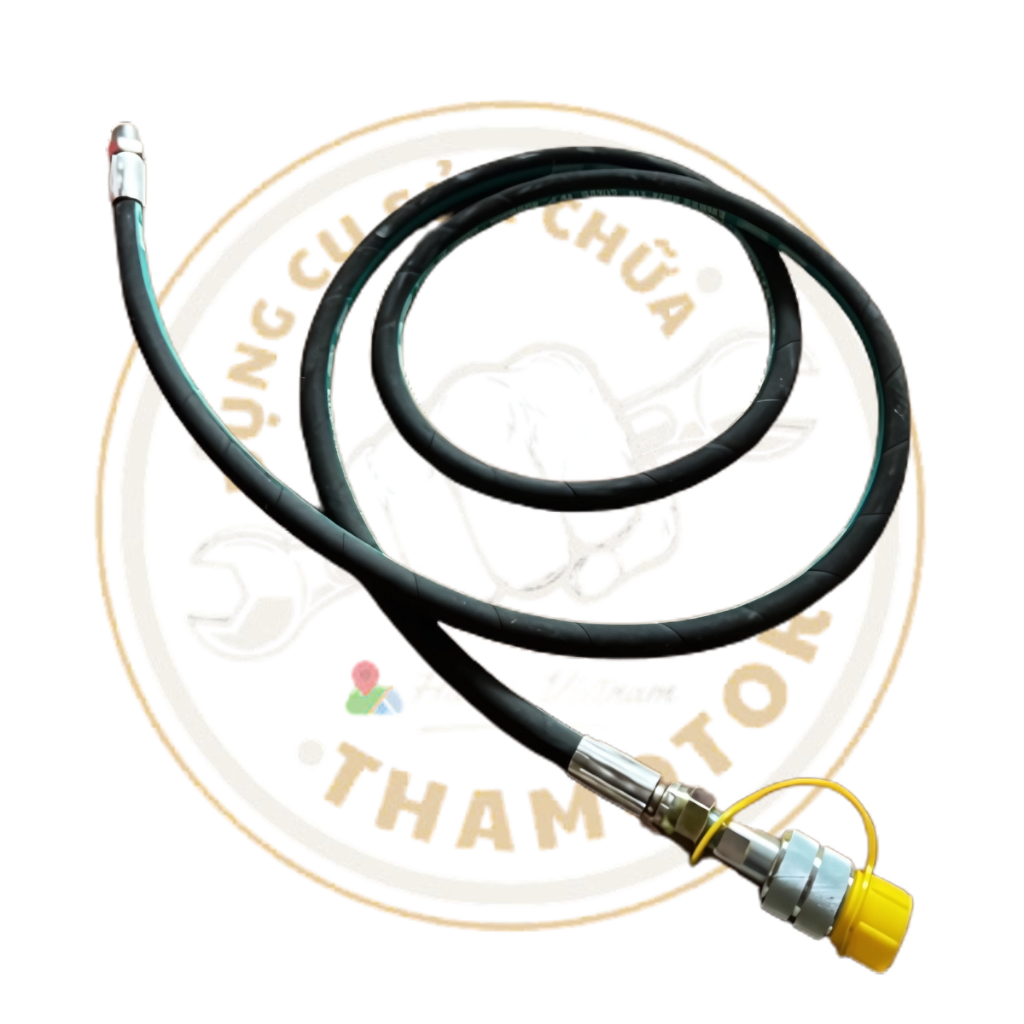 Dây hơi khí nén có khớp nối nhanh đa năng, dây hơi máy nén khí kèm cút nối hơi cái thủy lực