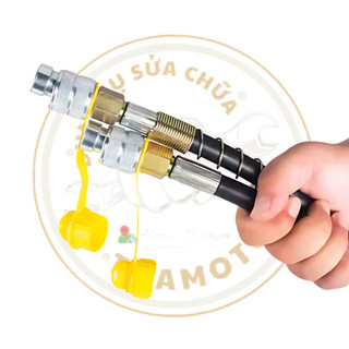 Dây hơi khí nén có khớp nối nhanh đa năng, dây hơi máy nén khí kèm cút nối hơi cái thủy lực
