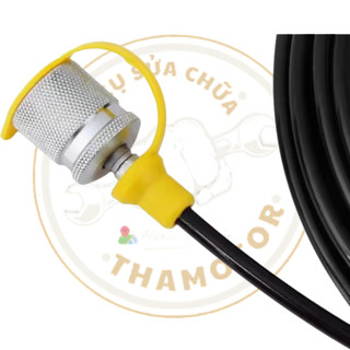 Dây hơi khí nén có khớp nối nhanh đa năng, dây hơi máy nén khí kèm cút nối hơi cái thủy lực