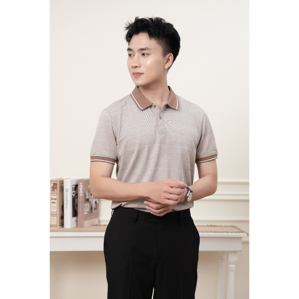 Áo Polo trơn nam ngắn tay GENEROS - Chất cotton mềm mại trẻ trung MF010125003 MF010124008