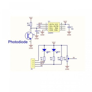 Module Cảm Biến Ánh Sáng Photodiode