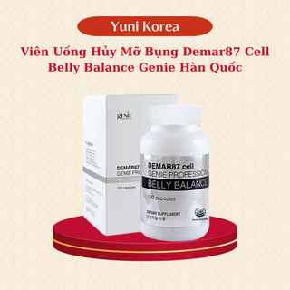 Viên Uống Demar87 Cell Genie Professional Belly Balance Hàn Quốc Hộp 130 Viên