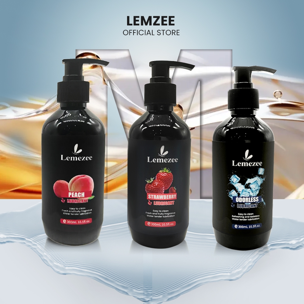 Gel bôi trơn Lemezee, hương trái cây thơm ngọt, gel gốc nước, có thể dùng massage, 300ml