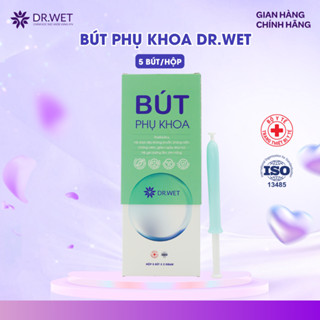 Bút Phụ Khoa DR.WET Đũa Thần Inner Gel Chống Viêm, Giảm Ngứa, Khử Mùi, Điều Tiết Khí Hư - Hộp 5 Bút