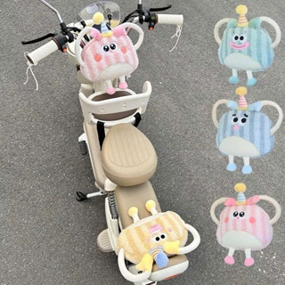 Đệm đầu chống va chạm cho xe điện trẻ em, bảo vệ dày cho bé, phụ kiện dễ thương cho tay lái trước xe điện, đệm đầu ôtô