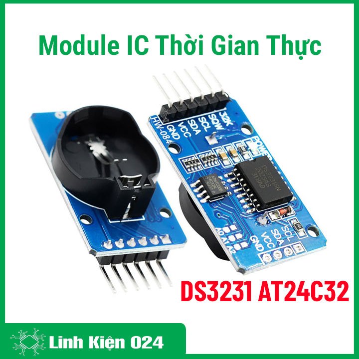Module IC thời gian thực DS3231 AT24C32 giao tiếp I2C