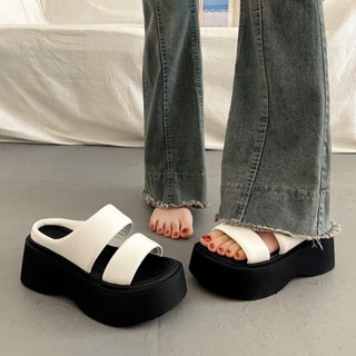  Dép Nữ Đế Cao 7cm 2 Quai – Tôn Dáng Êm Chân Phong Cách Thời Trang 2025 DOZIMAX 