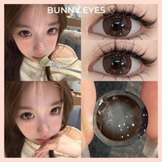 ( Hàng Có Cận ) 🧸 Kính áp tròng lens nâu CHOCO tự nhiên size giãn to 14.5mm - Hsd 12Tháng