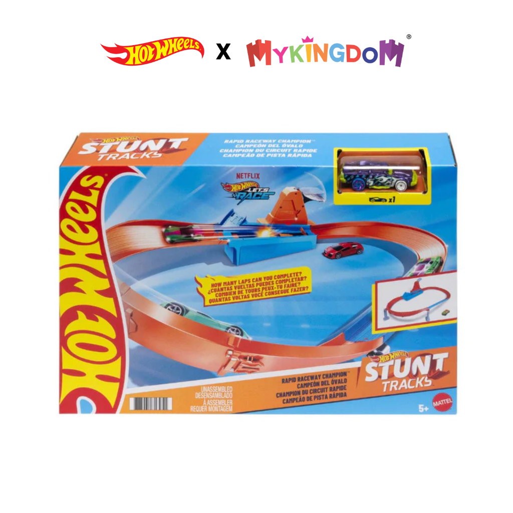 Đồ Chơi Mô Hình Đường Đua Tốc Chiến Vũ Bão HOT WHEELS GJM75/GBF81 MYKINGDOM