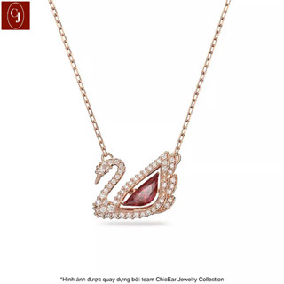 Dây chuyền nữ thiên nga Swarovski Dancing Swan đính đá pha lê cao cấp thiết kế sang trọng thanh lịch ChicEar Jewelry
