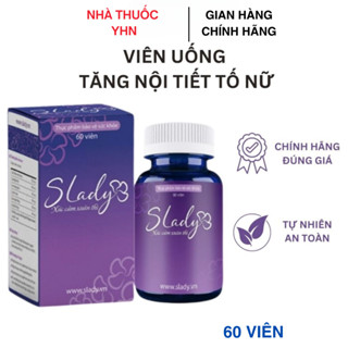 Viên uống Slady - Cải thiện nội tiết,  hỗ trợ điều hòa kinh nguyệt, CHÍNH HÃNG